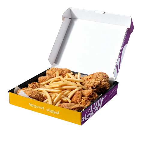 8 قطع بروستد